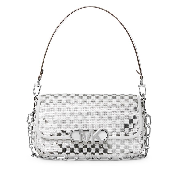 MICHAEL Michael Kors Handbags - NWT Michael Kors Parker Medium Convertible Pouchette Shoulder Bag